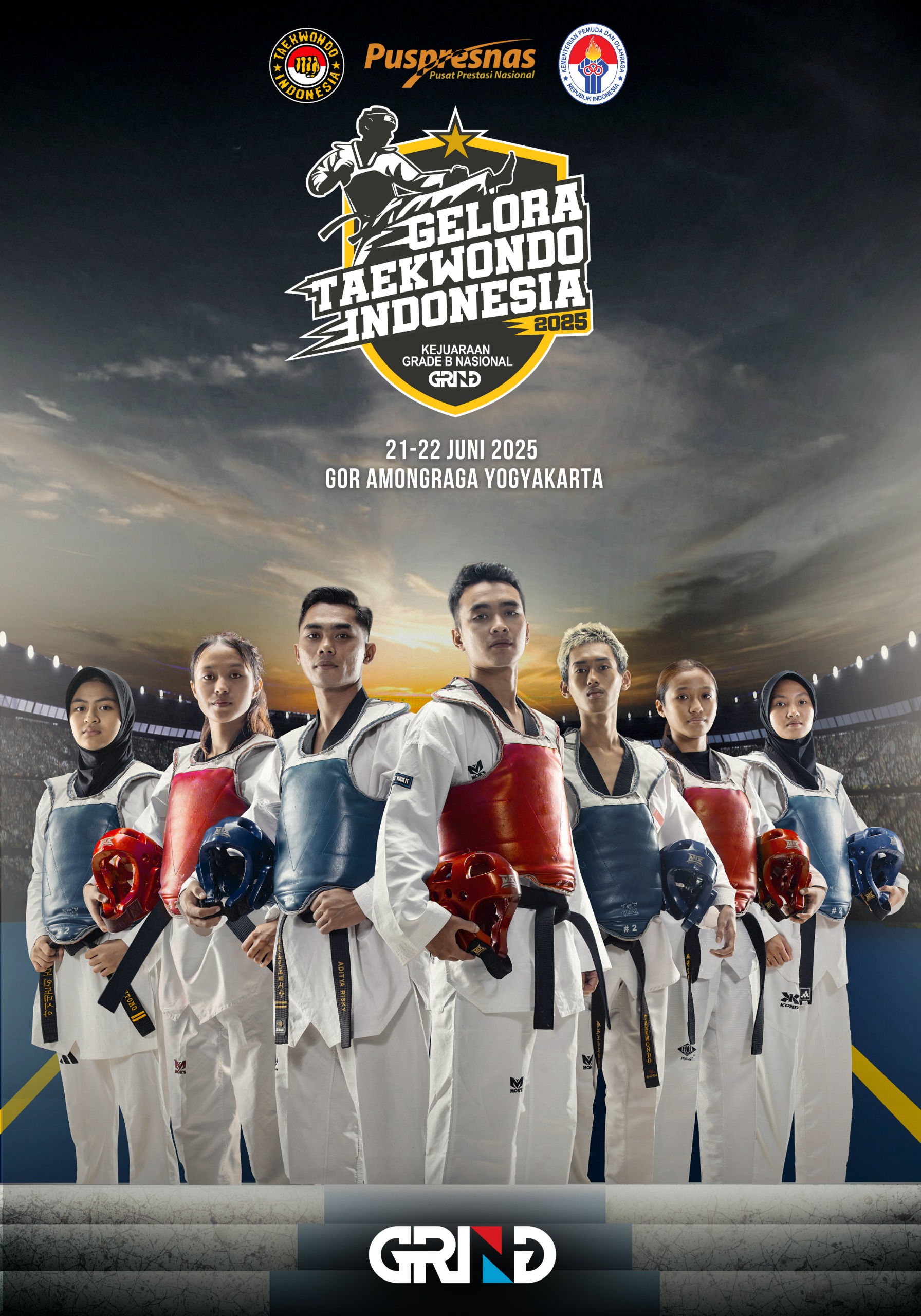 Panggung Juara Taekwondo Indonesia Taekwondo Indonesia Dojang untagsurabaya